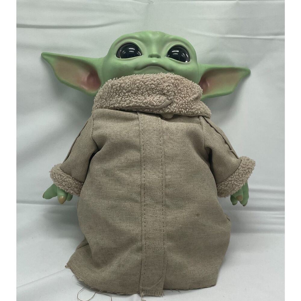 Star Wars Mandalorian The Child 11" Plush Baby Yoda Doll Grogu Mattel GWD85